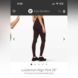 Lululemon align Leggings